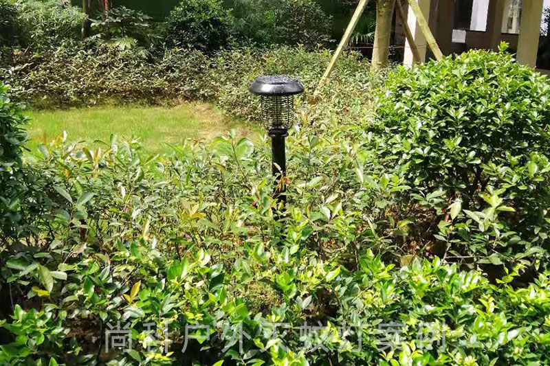 戶外太陽能小區滅蚊燈效果