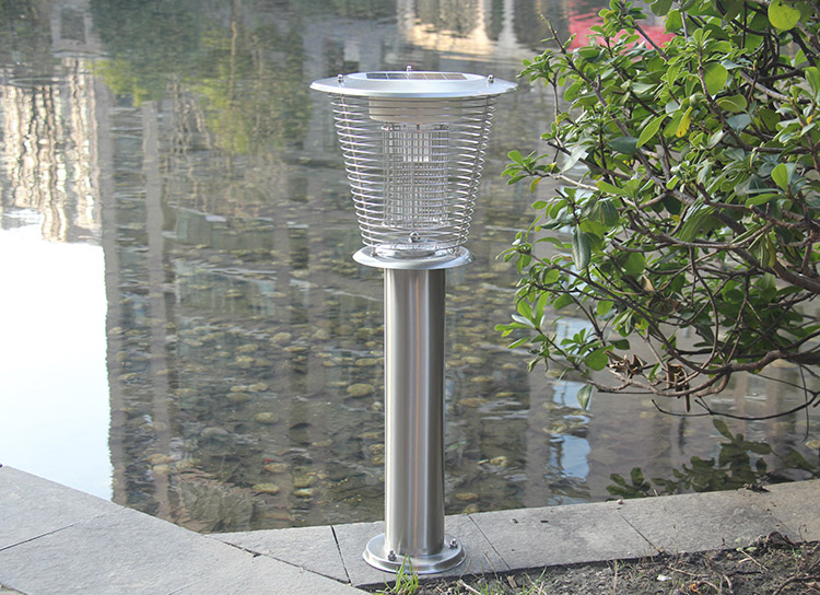 不銹鋼太陽(yáng)能滅蚊燈的神奇作用